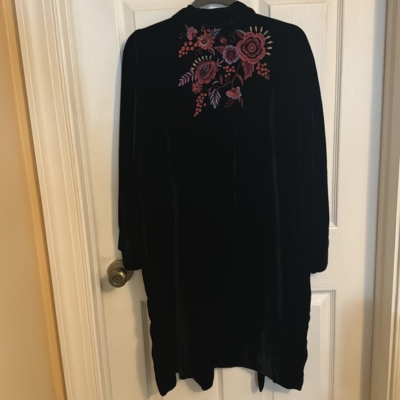 Johnny Was Marcella Velvet Duster NWOT - Picture 2 of 5
